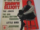 SHAWN ELLIOTT - THE JOKER + 3 - French Roulette EP P/S Mod Popcorn Dancer HEAR