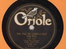 78 rpm Dixie Jazz Band (Luis Russell) Oriole 1726 in VV+/E- Hear