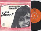 MINOUCHE BARELLI Boum Badaboum Norwegian 45PS 1967 EUROVISION