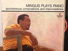 ABC IMPULSE press CHARLES MINGUS PLAYS PIANO LP stereo A-60 VAN GELDER top M-