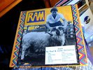 Extremely RARE PAUL McCARTNEY & LINDA RAM LP with HYPE Songs Sticker mis BEATLES