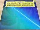 Brahms: Symphony No.3 - Herbert Von Karajan **Deutsche Digital 427 496-1 LP**
