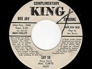CLASSIC ROCKABILLY-MAC CURTIS-KING 5059 (BIO PROMO)-SAY SO/I'LL BE GENTLE