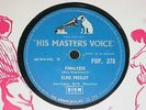 Elvis Presley - Paralyzed 1957 His Master`s Voice HMV 78rpm Record