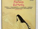 SET 584/6 KARAJAN - PUCCINI madame butterfly PAVAROTTI LUDWIG - DECCA 3xLPs EX++