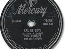  PHIL PHILLIPS Rock'N Roll 78 RPM Record. Sea of Love. Canada only