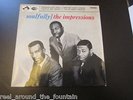 THE IMPRESSIONS SOULFULLY EP UK 1ST PRESSING EX/EX NORTHERN SOUL