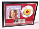 Bonnie Tyler, Lost In France, mit Cover, Platin Record, Award Schallplatte, gold