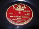VERNON DALHART sing on brother / when the sun goes down again  - 78 rpm - okeh