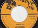 THE JAMAICANS  PEACE AND LOVE  JA ORIG  TREASURE ISLE ROCKSTEADY CLASSIC