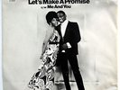 PEACHES & HERB 45 Let's Make A Promise NEAR MINT Soul PROMO w2961