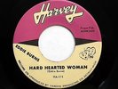 EDDIE BURNS 45 Hard hearted woman / Orange driver HARVEY R&B bb2710