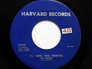 BIRD ROLLINS & GRP 45 I'll love you forever / Bumble-Bee HARVARD Doowop bb2708