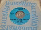 B.B. KING *Think It Over* DON'T WANT YOU CUTTIN Blues 45 BLUESWAY 61004 EX/VG++