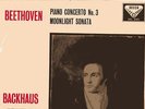 DECCA AUDIOPHILE SXL 2190 WBG BACKHAUS BEETHOVEN Piano Con 3/Moonlight drs
