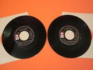 2 VTG 45 RECORDS 1970 JOSIE & THE PUSSYCATS CARTOON TV SHOW CAPITOL 1 & 2