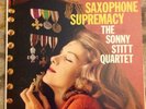 SONNY STITT QUARTET Saxophone Supremacy LP Original MONO Verve Trumpeter