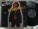 AC/DC POWERAGE VINYL RECORD LP 12