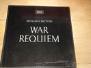 WAR REQUIEM BENJAMIN BRITTEN DECCA SET 252 WBg ED1 UK 2-DISC STEREO LP BOX