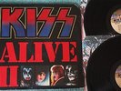 Kiss Alive II 2LP EX/EX 1977 Gatefold