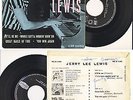JERRY LEE LEWIS GREAT BALLS OF FIRE 2ème POCHETTE  EP  LONDON BIEM 1.140