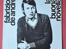 FABRIZIO DE ANDRE' LA BUONA NOVELLA  LP RICORDI SMRL6230 ISSUE 1970 INNER SLEEVE