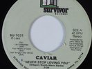 Modern Soul 45 CAVIAR Never Stop Loving You SURVIVOR HEAR