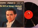 Cesare Valletti The Art of Song LP NM 1s/1s Living Stereo RCA Victor LSC-2280