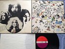 LED ZEPPELIN III UK original wheel LP plum/red labels no Peter Grant credit 3