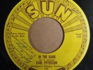 EARL PETERSON   BOOGIE BLUES RARE SIGNED SUN 197   HEAR HILLBILLY ROCKABILLY 45