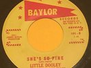 Little Dooley & Fabulous Tears Northern SOUL 45 I Love You / Shes So Fine BAYLOR