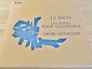 J. S. Bach: Cello Suites - Henri Honegger * French Valois CMB 22 3LP*