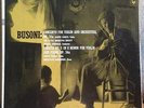 Busoni Concerto and Sonata  Joseph Szigeti violin  Columbia ML 5224 LP