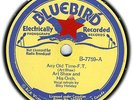 BILLIE HOLIDAY w/Artie Shaw 1938 buff Bluebird 78 Any Old Time (EE+ beauty)