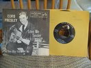 ELVIS PRESLEY LOVE ME TENDER 45 & BLACK & WHITE PIC SLEEVE ON RCA 6643