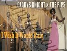 60S MOD TAMLA MOTOWN GLADYS KNIGHT & PIPS I WISH IT WOULD RAIN PICTURE SLEEVE
