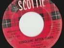 RARE ORIGINAL SURF HOT ROD ROCK 45 - THE SHADES - STROLLIN' AFTER DARK - SCOTTIE