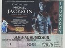 History World Tour - Wembley 1997 Michael Jackson UK concert ticket