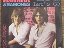 PALEY BROTHERS & THE RAMONES - Come On Lets Go - Rare German 7'' p/s 1978