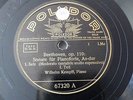Beethoven Sonata for Piano n°31 Wilhelm Kempff Polydor 78rpm x2