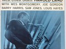 HAROLD LAND: West Coast Blues JAZZLAND Stereo JAZZ lp WES MONTGOMERY