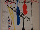 DIZZY GILLESPIE w/ STRINGS: Norgran DAVID STONE MARTIN ORIG vinyl lp JAZZ