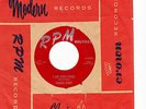 RICHARD BERRY - I AM BEWILDERED - RPM 45 # 452 - COMPANY SLEEVE - NM  R&B MOVER