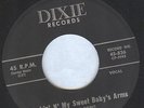 Pete Peters RARE OBSCURE ROCKABILLY 45 on Dixie ROCKIN IN MY SWEET BABYS ARMS