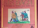 DEVY ERLIH BACH 6 SONATAS AND PARTITAS FOR SOLO VIOLIN VOLUME III ADES ORIG. LP