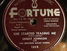 ERNEST JOHNSON She Started Teasing Me FORTUNE 153 Detroit Hillbilly Bopper LISTN