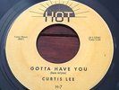 Rare Rockabilly 45 Curtis Lee Hot 7 Gotta Have You VG+ to VG++