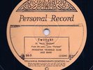 PRINCETON TRIANGLE CLUB JAZZ BAND, Twilight & Where Love...Columbia PRIVATE 78 