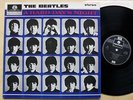 BEATLES A HARD DAYS NIGHT LP BLACK AND SILVER LABEL WITH MADE IN GT BRITAIN TEXT