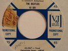 THE BEATLES PLEASE PLEASE ME / FROM ME TO YOU VEE-JAY 45 PROMO VJ-581 WLP VG++